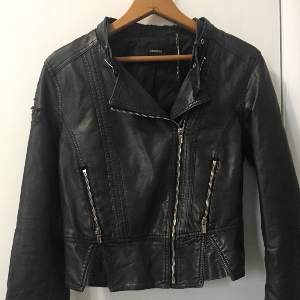 Express | Faux Leather Jacket